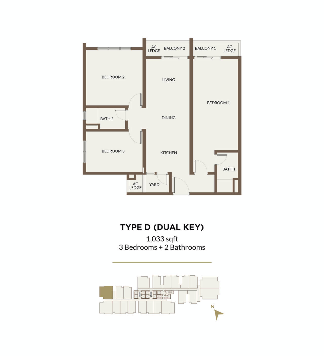Aethera Residences Floorplan - Type D