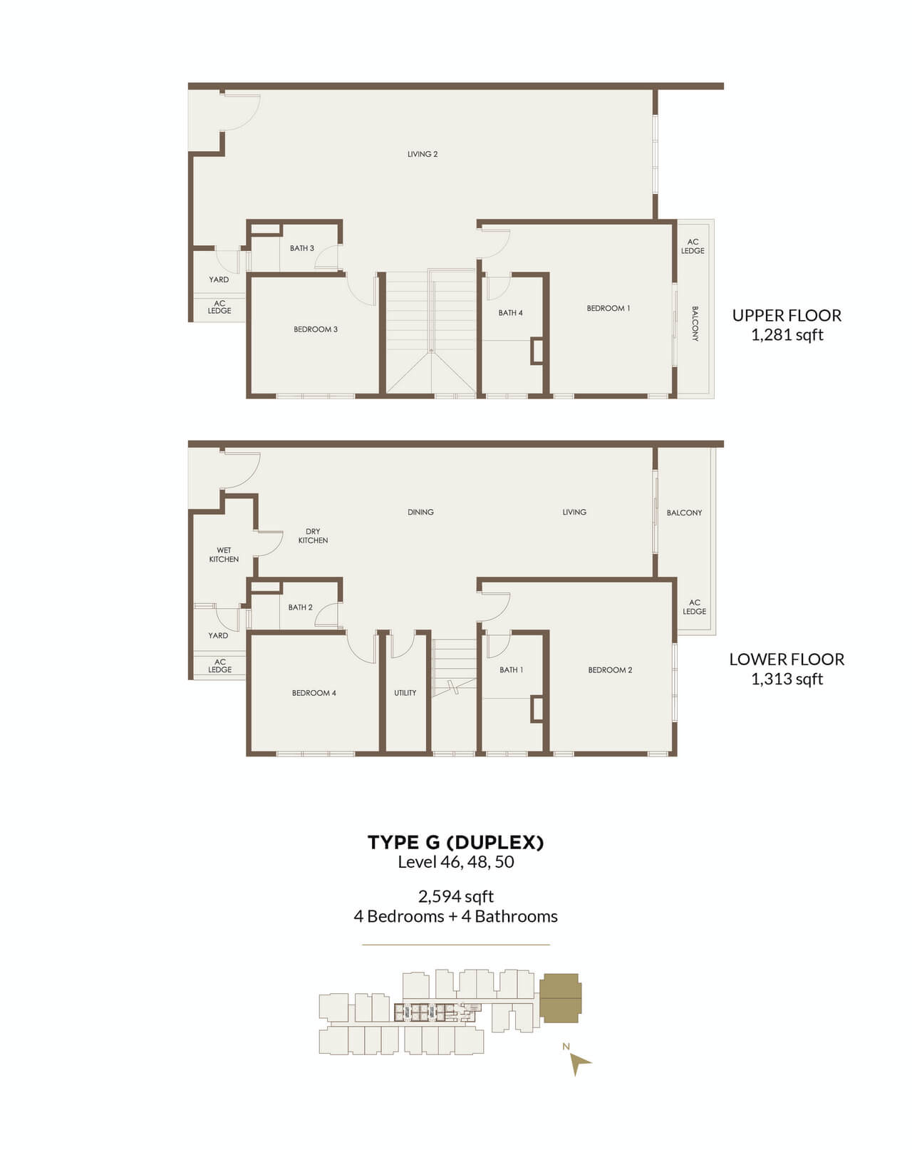 Aethera Residences Floorplan - Type G