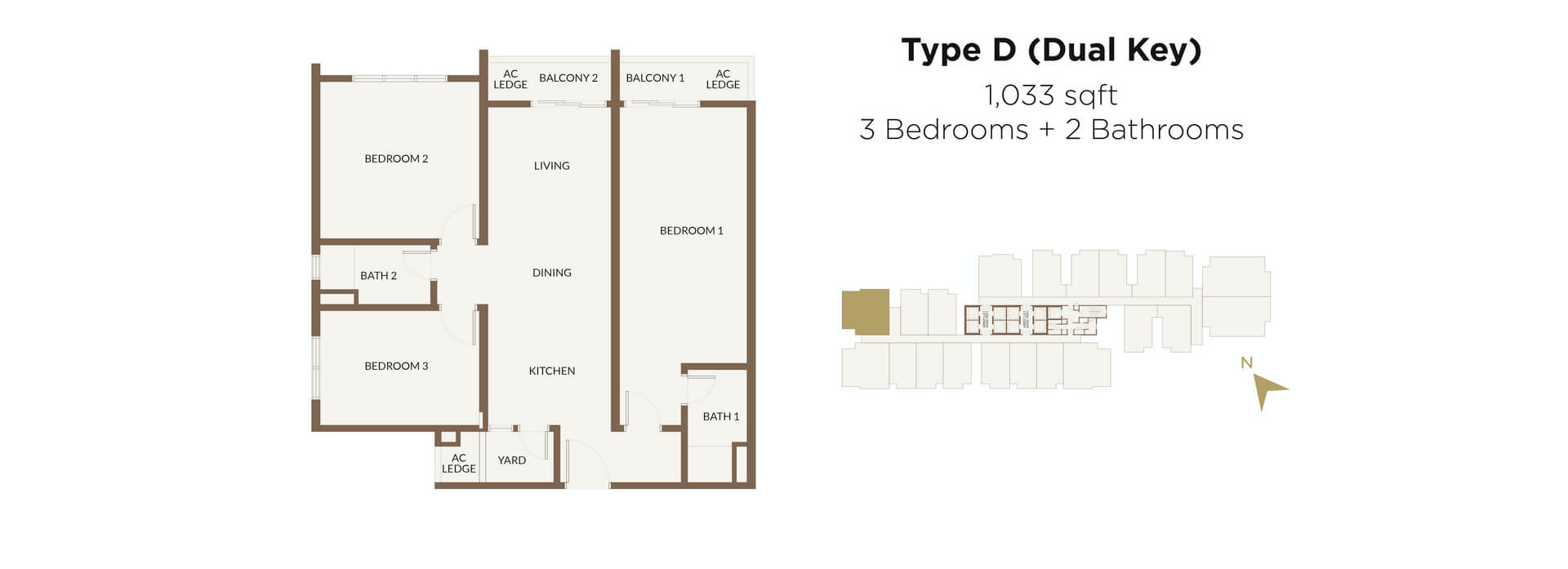 Aethera Residences Floorplan - Type D