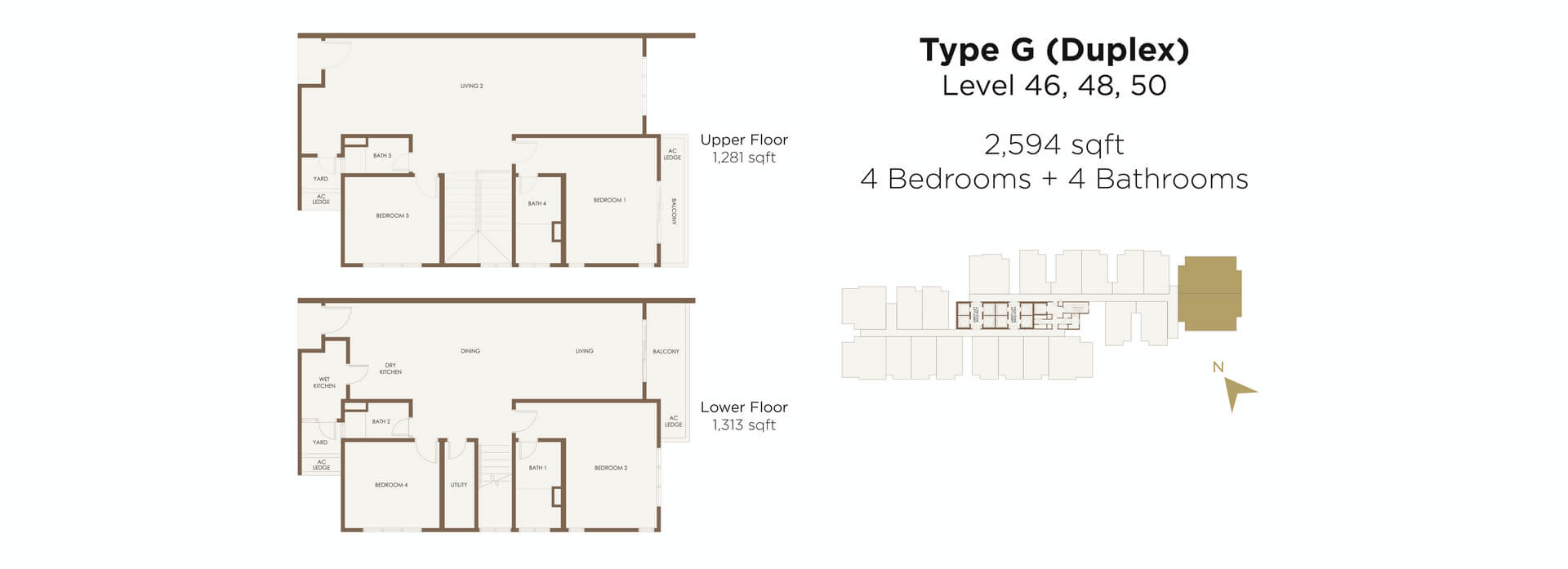 Aethera Residences Floorplan - Type G